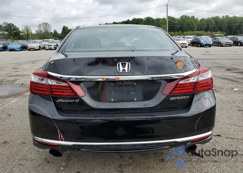 2017 Honda Accord Sport from USA, damaged, VIN 1HGCR2F69HA017137